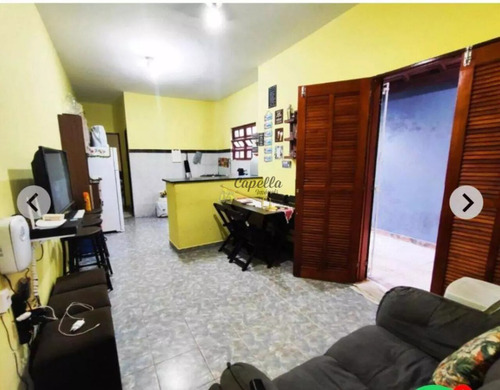 Oportunidade De Conquistar O Seu Sonho! Casa Com Piscina Na Praia De Itanhaém Com 2 Dormitórios À Venda Por R$ 200.000