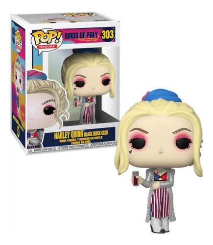 Funko Pop! Heroes Harley Quinn Birds Of Prey 303 Black Mask