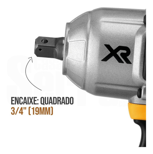 Imagem 2 de 10 de Chave De Impacto 20v Max Li Ion 3/4 Dcf897b-b3 C/bat Dewalt