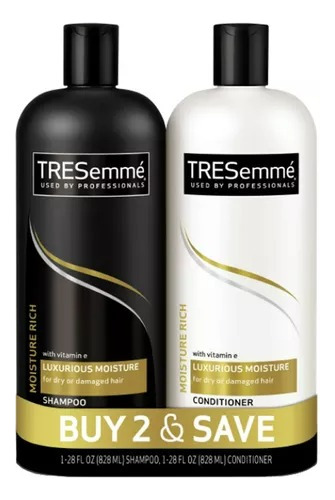 Tresemme Rich Moisture, Shampoo+acondicionador 1.15l