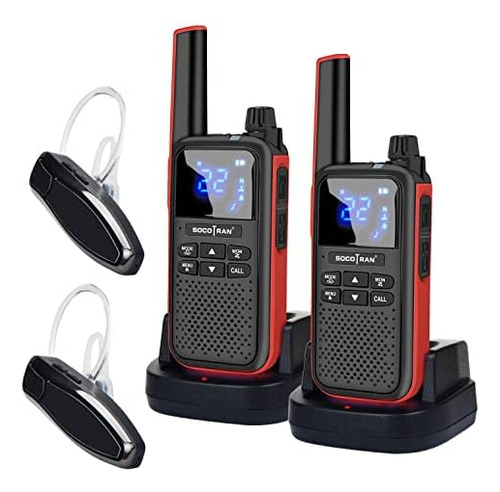 Walkie Talkies Para Adultos, Walkie Talkies Recargables Con
