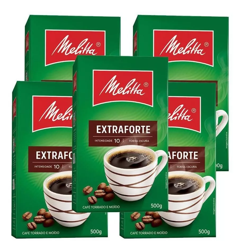 Segunda imagem para pesquisa de cafe melitta extra forte caixa com 12