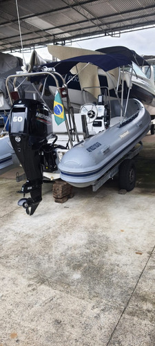 Flexboat Sr-15 Mercury 60 Hp 4tempos 2021 Completo. Caiera