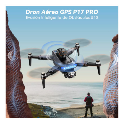 Drone 4k Dual Cámara Hd Gps 5g Wifi Fpv 3 Baterías