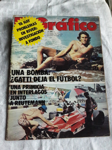 El Grafico Nº 2989 - 18 Enero 1977 - Reutemann - Gatti 