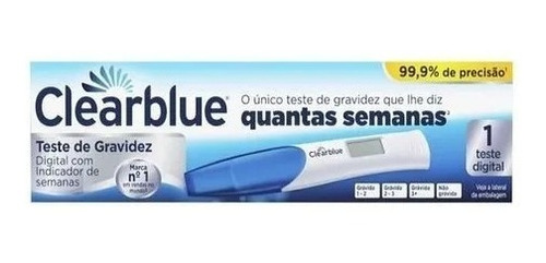 Teste De Gravidez Clearblue Digital Com Indicador De Semana