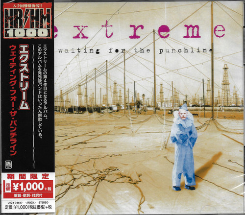 Extreme  Waiting For The Punchline Cd Japones Obi Nuevo