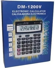 Calculadora Tipo Casio Dm 1200v 12 Dígitos Grande