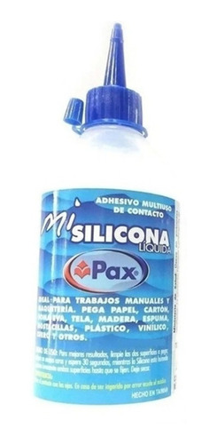 Silicona Liquida Pax 100ml Adhesivo Multiuso Planeta Juguete