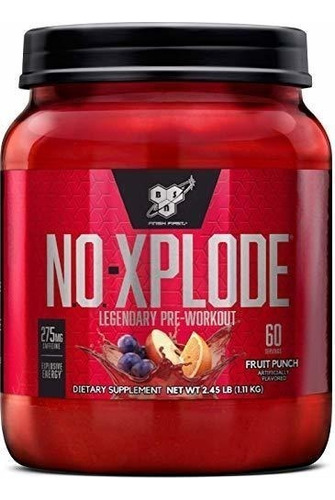 Bsn N.o.-xplode Pre Creatina Beta-alanina Energia 2.4 Lb