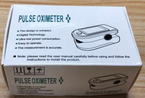 Imagen 5 de 5 de Oxímetro Profesional, Con Estuche Protector Colgante Pilas