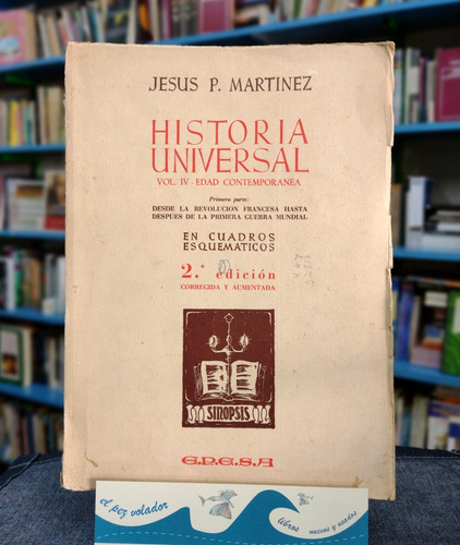 Historia Universal En Cuadros Iv Contemporanea Martínez