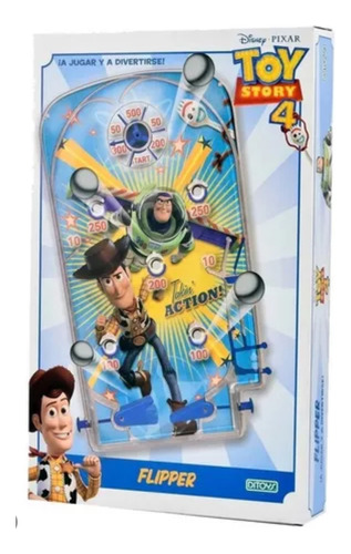 Juego De Mesa Flipper 3d Toy Story Original Ditoys Impecable