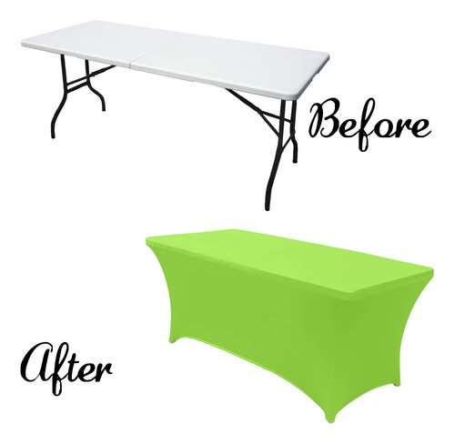 Mantel De Licra De 183 Cm Para Mesa En Poliéster