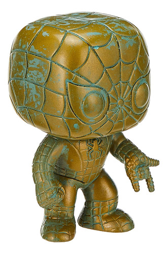 Funko Pop Marvel, 80 Aniversario De Spiderman, Pátina 495