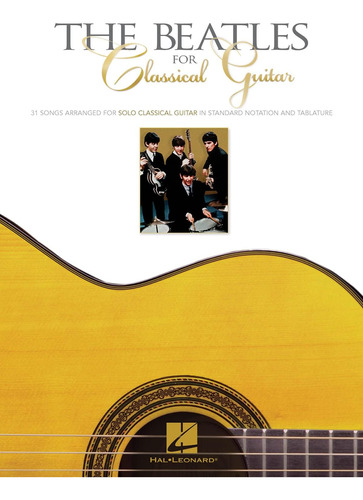Libro:  The Beatles For Classical Guitar
