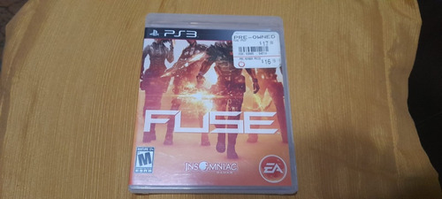 Juego De Ps3 Fuse, Físico Y Usado 