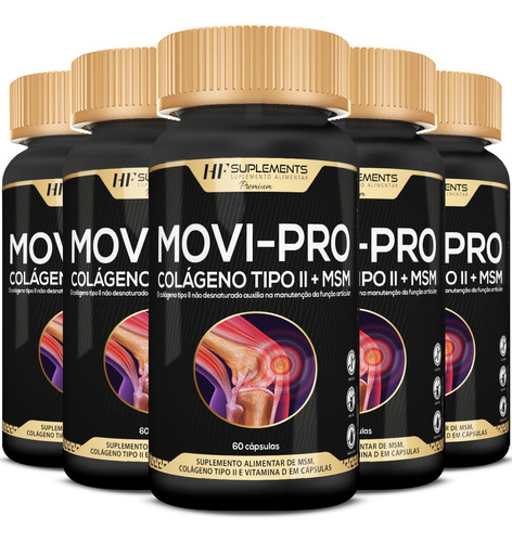 5x Movi Pro Hf Suplements Premium 60 Caps