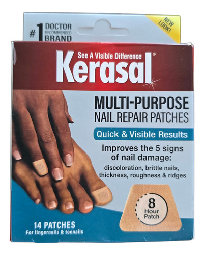 Parches Kerasal Reparador De Uñas Multi-accion Hongos Y +