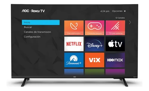 Smart Tv Led De 32'' Aoc 32s5135/77g Hd Roku Tv Cts