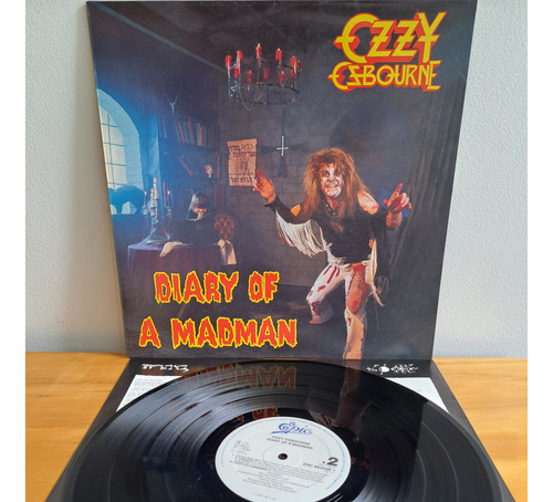 Vinilo Ozzy Osbourne, Diary Of A Madman 1980s Holanda Ex