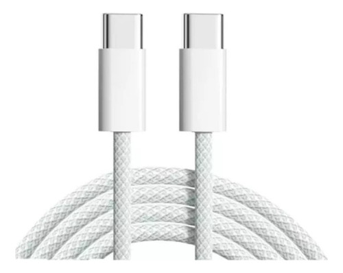 Nuevo Cable Usbc - Usb C 1m Trenzado 60w Para iPhone 15 iPad