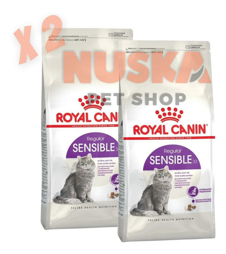 Royal Canin Sensible Cat 7.5 Kg X 2 Unidades Gato Nuska