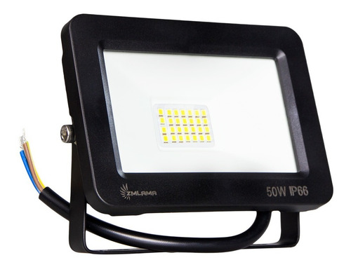 Refletor Led Holofote 50w Branco Frio Resistente A Água Ip66