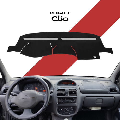 Cubretablero Bordado Renault Clio (reloj Media Luna) 2002