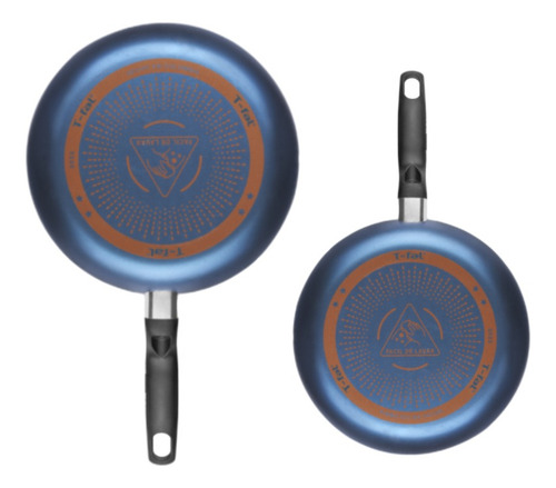 Juego de 2 sartenes 20 y 24 cm Inicia Azul T-fal 0231700M2