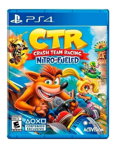 Ctr Crash Team Racing Nitro Ps4 Fisico Sellado Nuevo