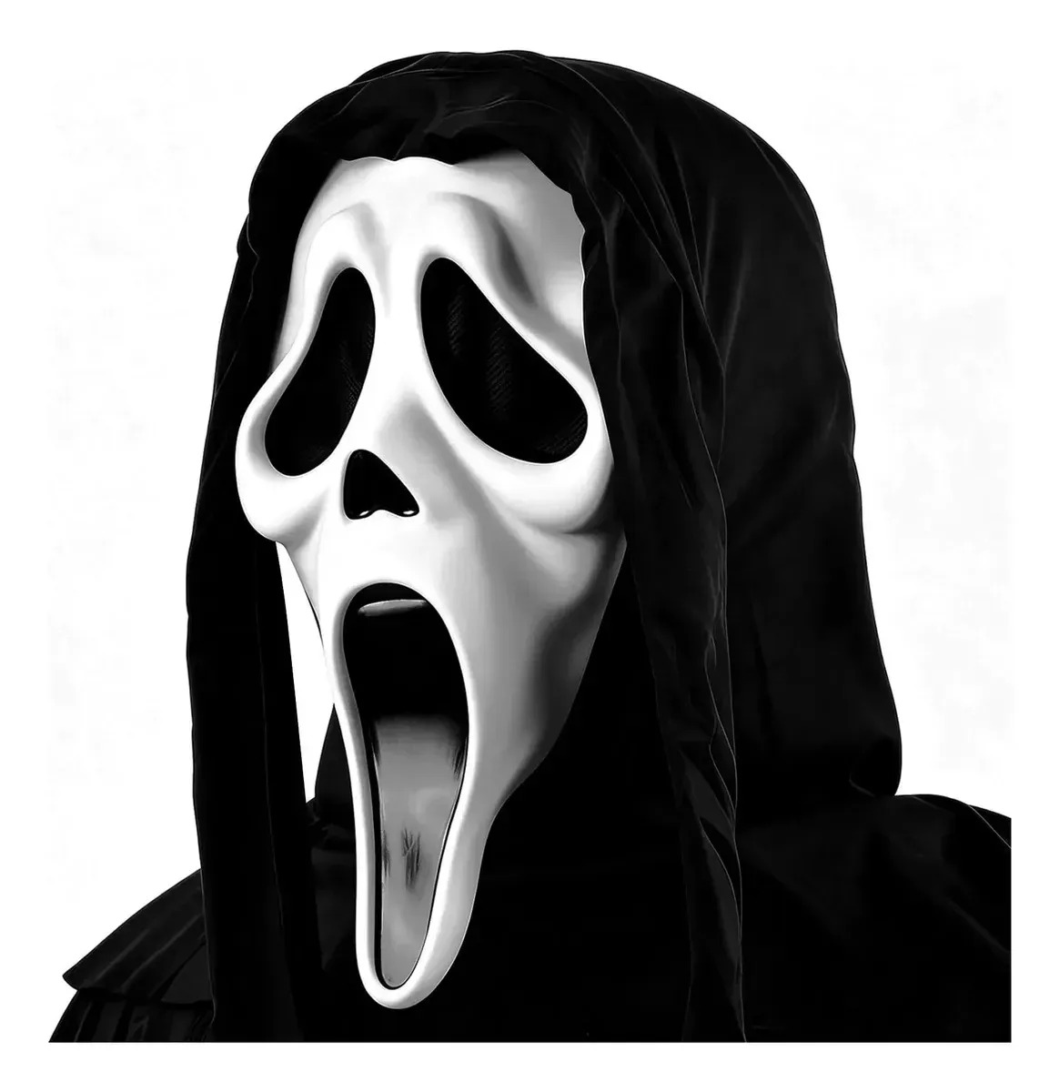 Máscara Para Halloween De Terror Ghost Face Scream,Máscara de látex de Scream Para Halloween