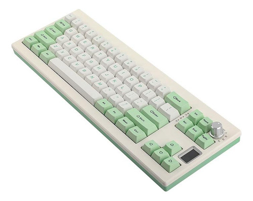 Teclado Mecanico Epomaker Shadow X Argb S Wisteria Wht Green