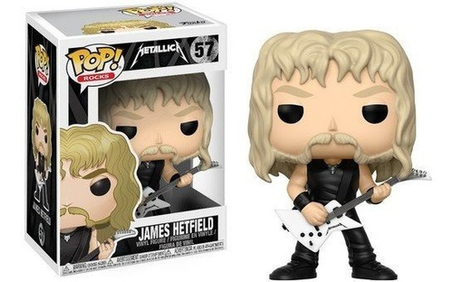  Pop Rocks: Metallica Figura Coleccionable De James Hetfield