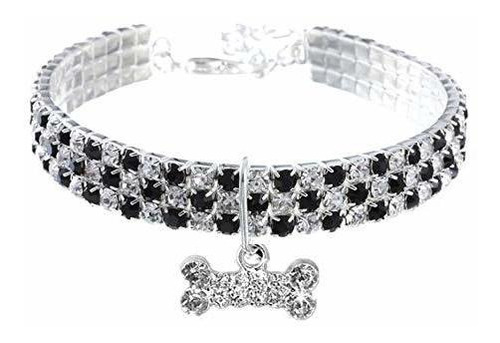 Collar De Mascotas De Rayminsino Con Diamantes, T8f8q