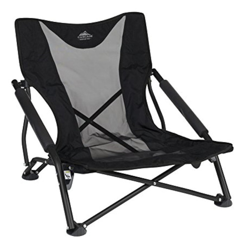 Cascade Mountain Techcamping Chair - Low Profile Folding