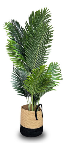 Palmera Planta Areca Artificial Con Maceta Deco 160 Cms