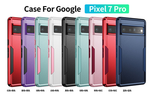Para Funda Para Google Pixel 8a/9pro 2 En 1 Resistente A