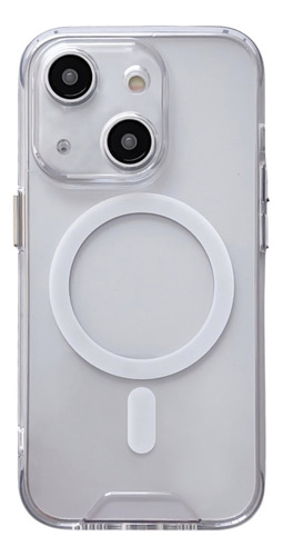 Funda Case Para iPhone 14 Plus Space Magsafe Transparente