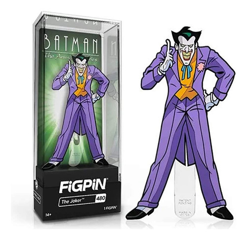 Figpin - Batman #480 - The Joker Pin Esmaltado De Personajes