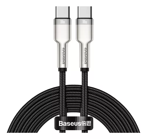 Cable Cargador Tipo C / Usb C 2mts Carga Rápida 100w Baseus