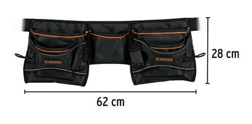 Porta Herramientas Poliester 20 Compartimentos Truper 15314
