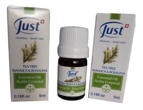 Just Aceite Tea Tree 5ml. Hongos, Verrugas, Herpes