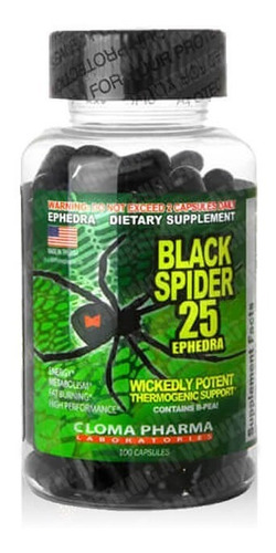 Super Quemador Black Spider ! 25 Eph ! Made In Usa !!