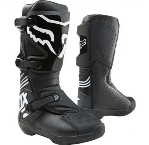 Bota Fox Comp Preta 2021 Off Road Cross Modelo Novo Promoção