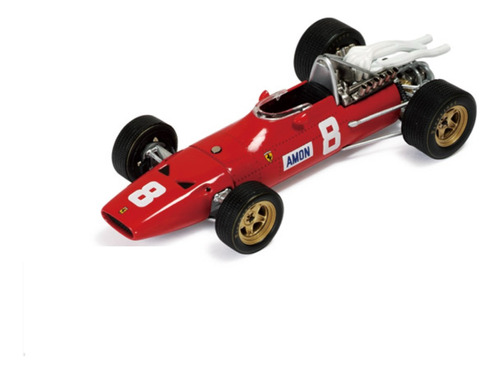 Miniatura Hotwheels 1/43 Ferrari 312f1 1967 C.amon Completa