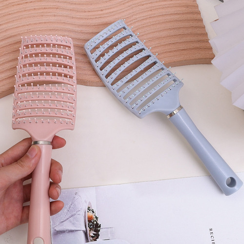 Peine De Masaje Para Mujer, Peine Para Peinar Cabello Rizado