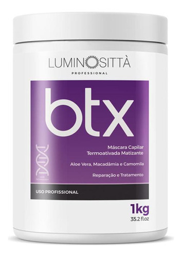 Botox Matizador Anti Frizz 1kg Luminosittà