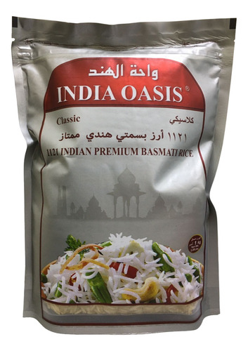 Arroz Indiano Basmati Classico Saco 1kg