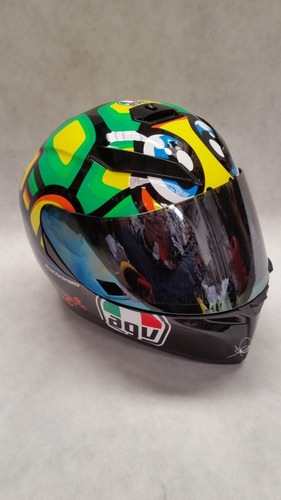 Imagen 5 de 9 de Visor Casco Agv K1 K3 Sv K5 Alternativ Iridium Gold Dompa 8